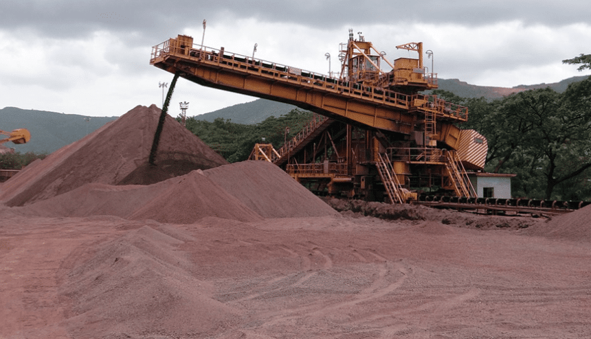 Ouro - minério de ferro - mineradora vale - Mineração