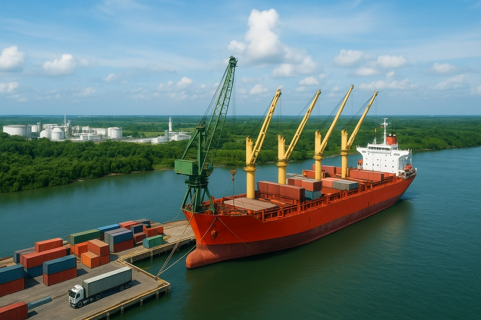 Porto do Itaqui conseguiu superar a movimentação do ano anterior, batendo recorde, comprovando ainda mais a força do setor portuário no Brasil