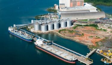 O Porto de Cotegipe, na Bahia, receberá uma ampliação na sua área para melhorar a exportação de soja e a movimentação de carga no local, além de novos empreendimentos