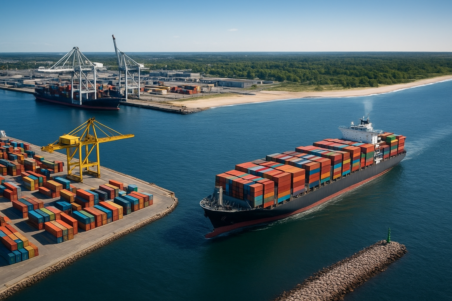 Investidores do setor portuário vão inaugurar um porto em Arroio do Sal e aumentar a movimentação de cargas na região, com obras finalizando até 2024