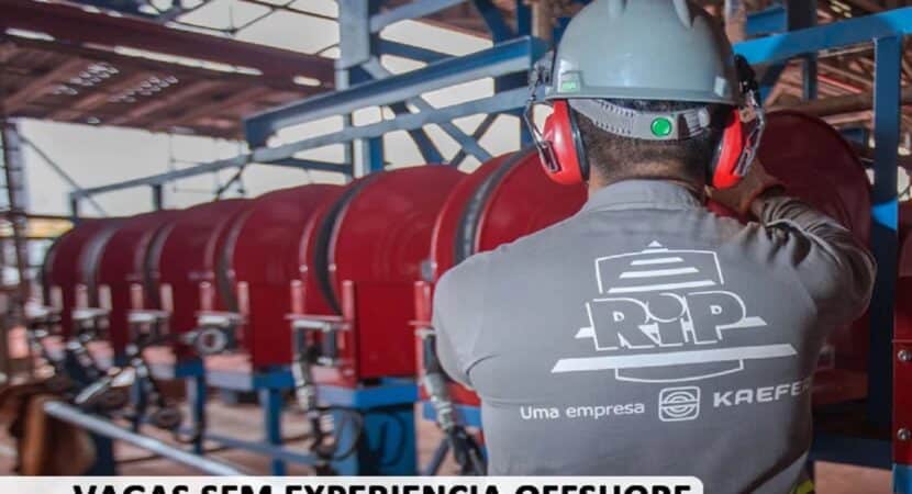 RIP Serviços Industriais recruta eletricistas, mecânicos e instrumentistas com e sem experiência para vagas offshore em Macaé