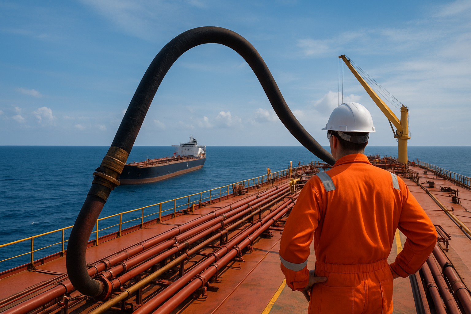 Transferências em navios tanques