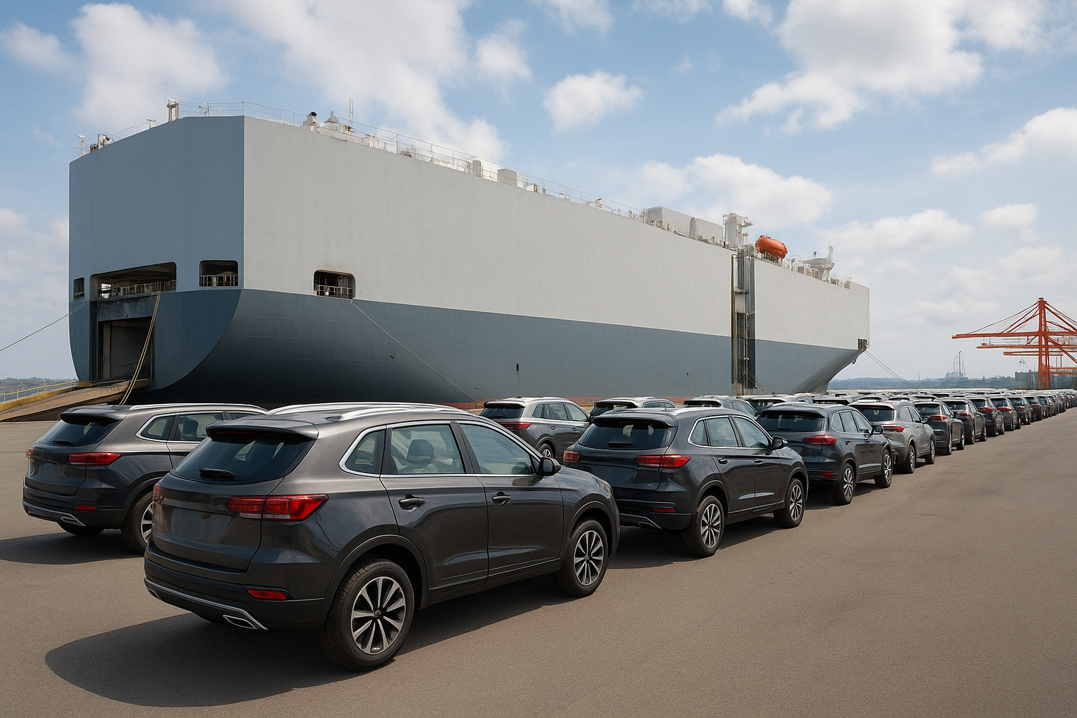 As companhias K-Line e Nexus continuam expandindo as operações do seu hub de automóveis no Porto de Suape e realizaram a maior operação de transbordo de veículos no complexo pernambucano, reafirmando a presença do porto como distribuidor de carga.