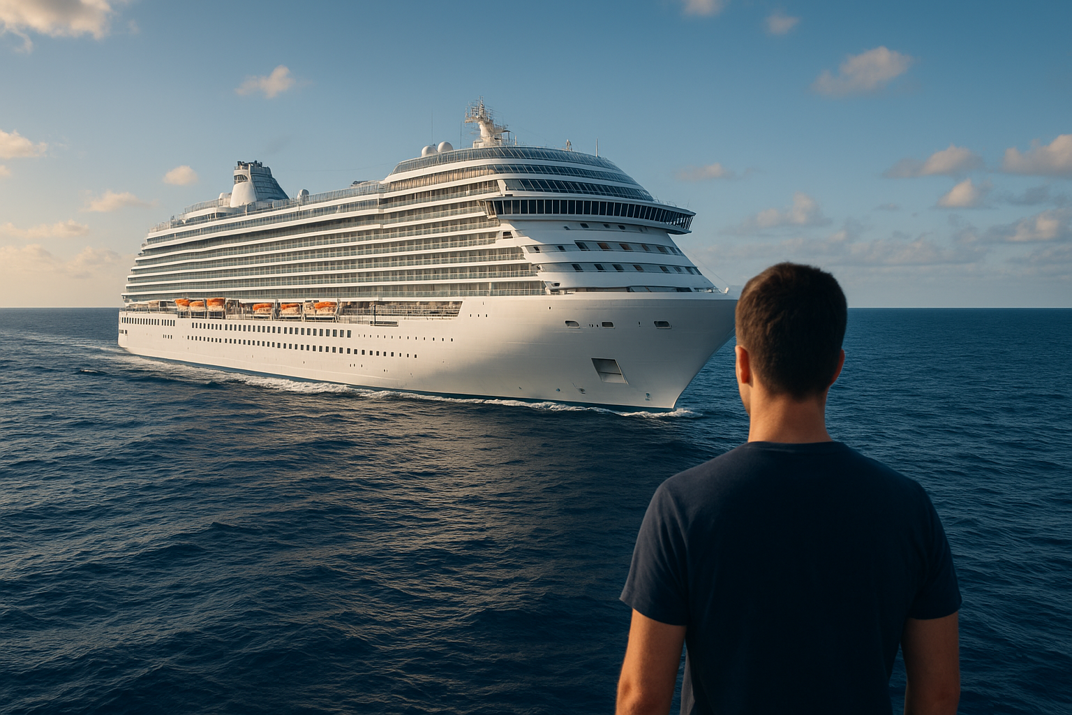 navio de cruzeiro com zero emissão de carbono