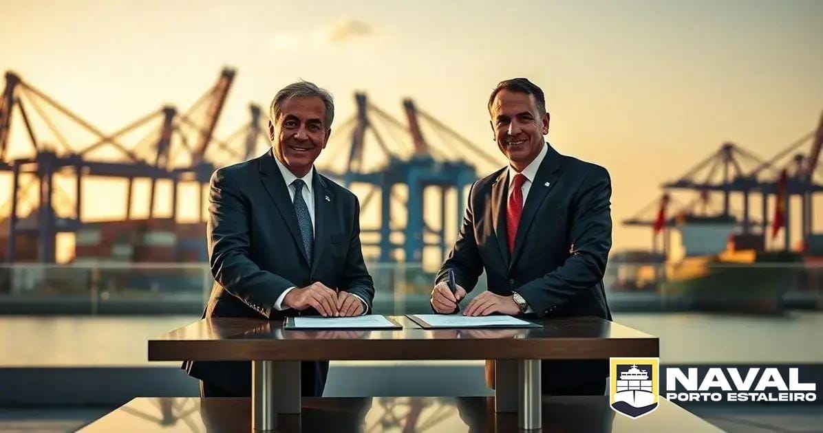 Brasil e Portugal: Acordo Inovador para Cooperação no Setor Portuário