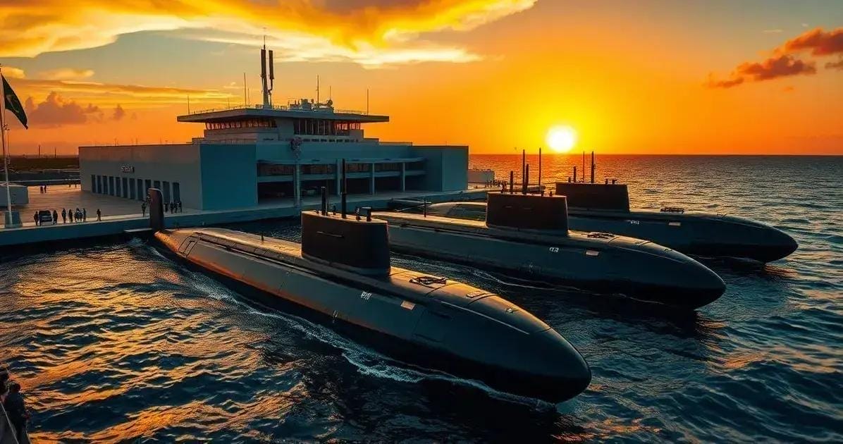 Complexo Naval de Itaguaí: Novas Instalações Fortalecem o Poder Naval do Brasil