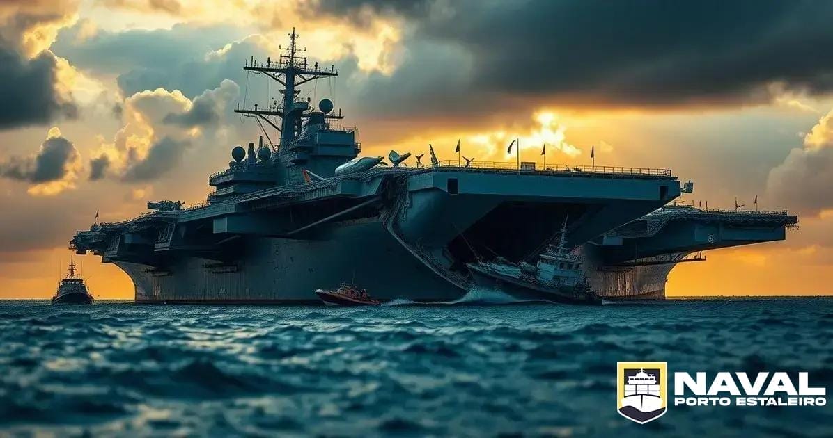 Danos no Porta-Aviões USS Harry S. Truman: Imagens Exclusivas do Abalroamento