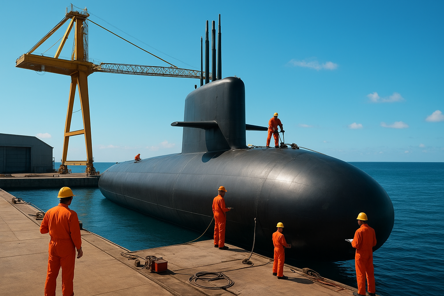 Marinha do Brasil Avança com Novas Instalações no Complexo Naval de Itaguaí