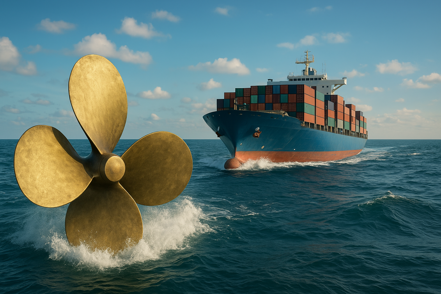 A quantidade absurda de energia que os navios porta-contêineres consomem para cruzar oceanos