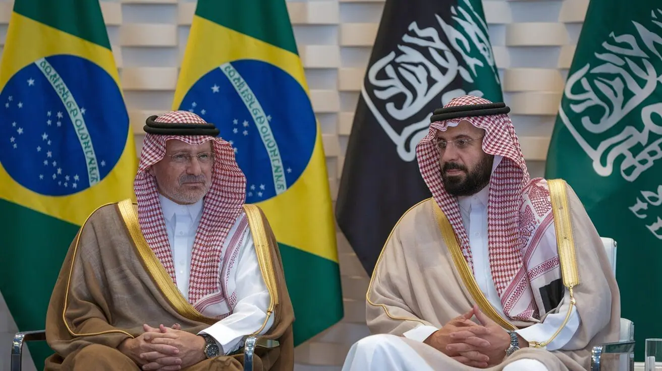 Brasil e Arábia Saudita negociam investimentos bilionários para modernizar portos e impulsionar o comércio marítimo
