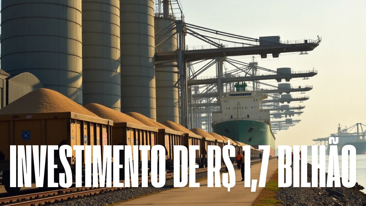 Cofco International inaugura a primeira fase do terminal STS-11 no Porto de Santos, com investimento de R$ 1,7 bilhão. Novo terminal triplicará capacidade de exportação agrícola no Brasil