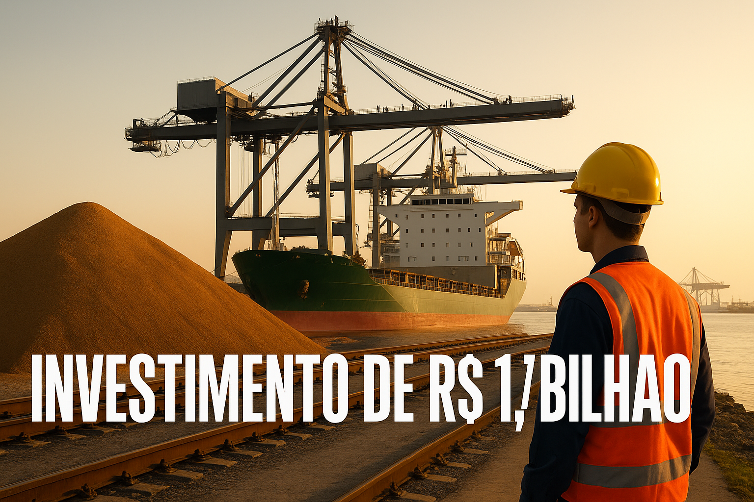 Cofco International inaugura a primeira fase do terminal STS-11 no Porto de Santos, com investimento de R$ 1,7 bilhão. Novo terminal triplicará capacidade de exportação agrícola no Brasil