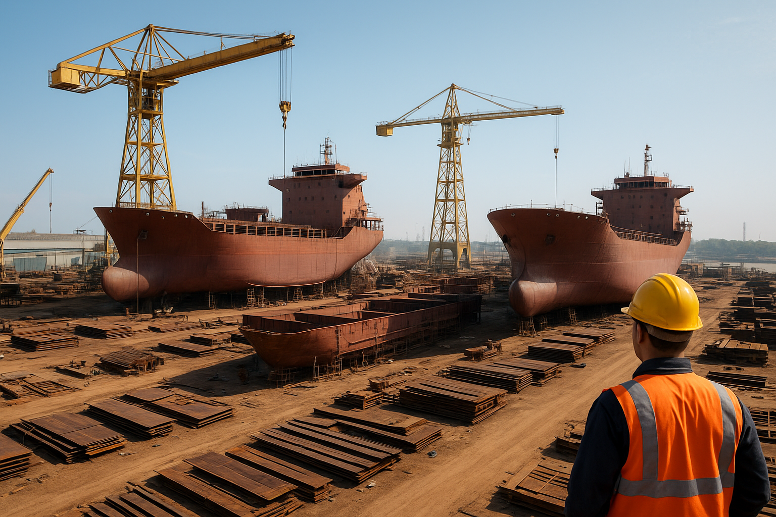 Estaleiro Rio Grande assina contrato de R$ 1,6 bilhão para construir quatro navios tanque para a Transpetro. Projeto vai gerar mais de 1.000 empregos diretos e impulsionar a indústria naval no Rio Grande do Sul