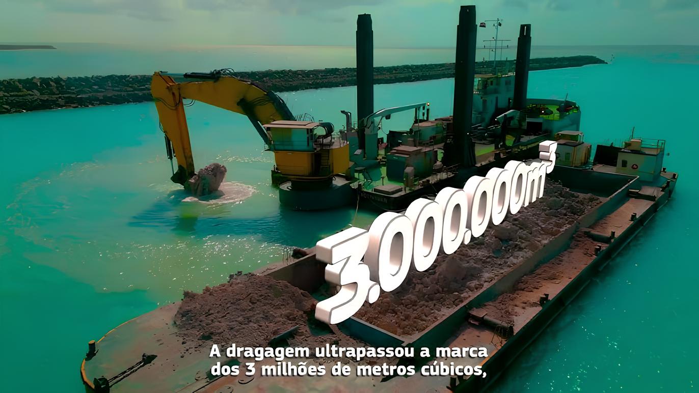Porto de Aracruz recebe investimento de R$ 30 milhões para dragagem! Obra promete ampliar capacidade e impulsionar economia local