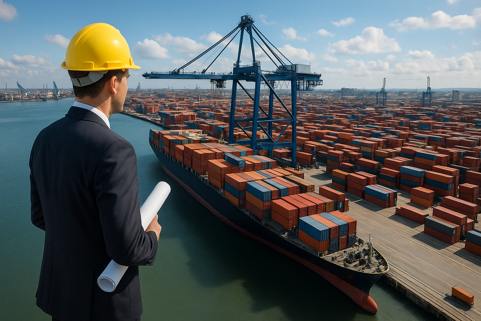 Porto de Santos pode ganhar megaterminal bilionário! Projeto Tecon 10 prevê estrutura para receber os maiores navios do mundo