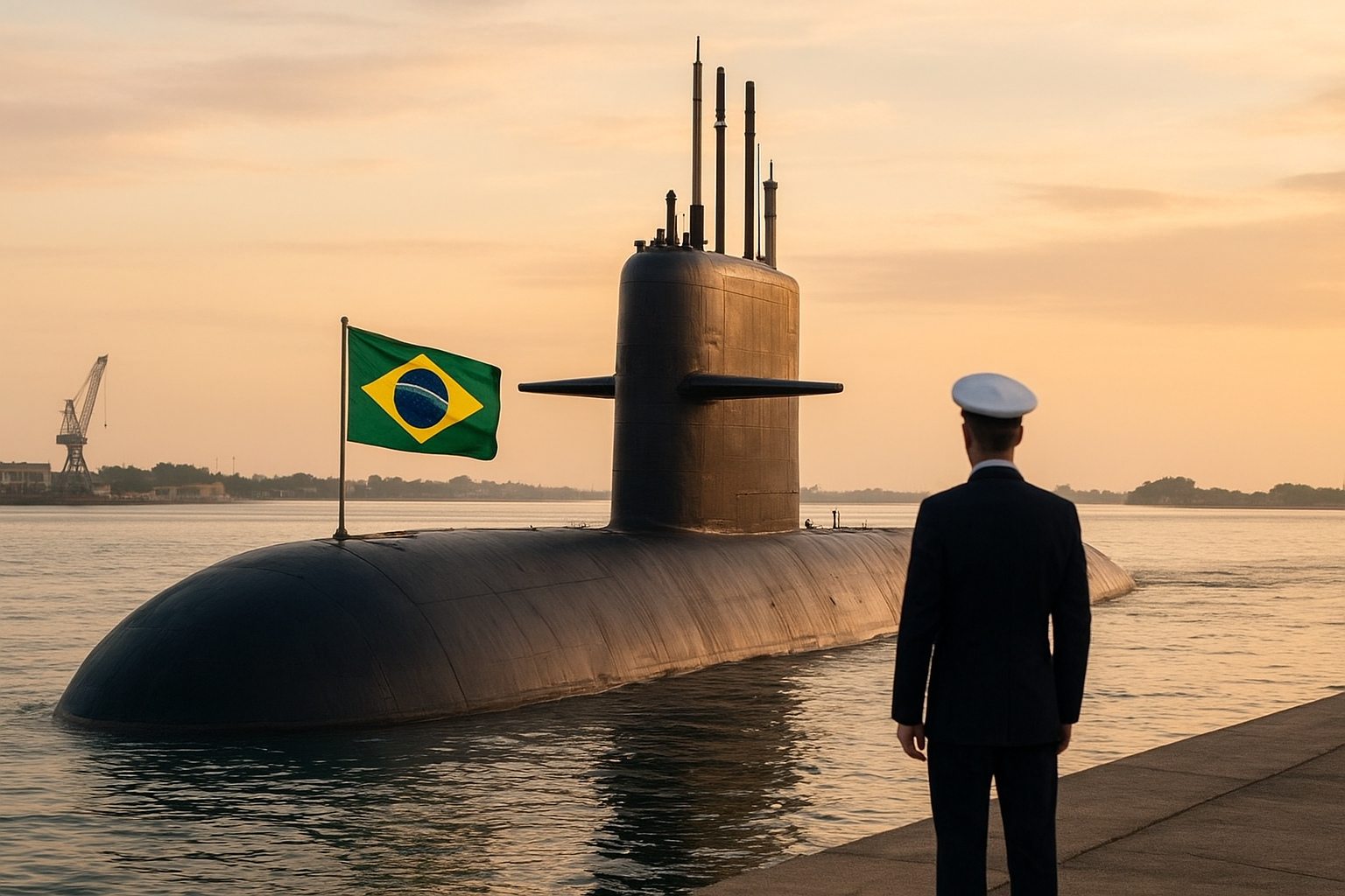Submarino nuclear brasileiro tem cronograma alterado por falta de recursos