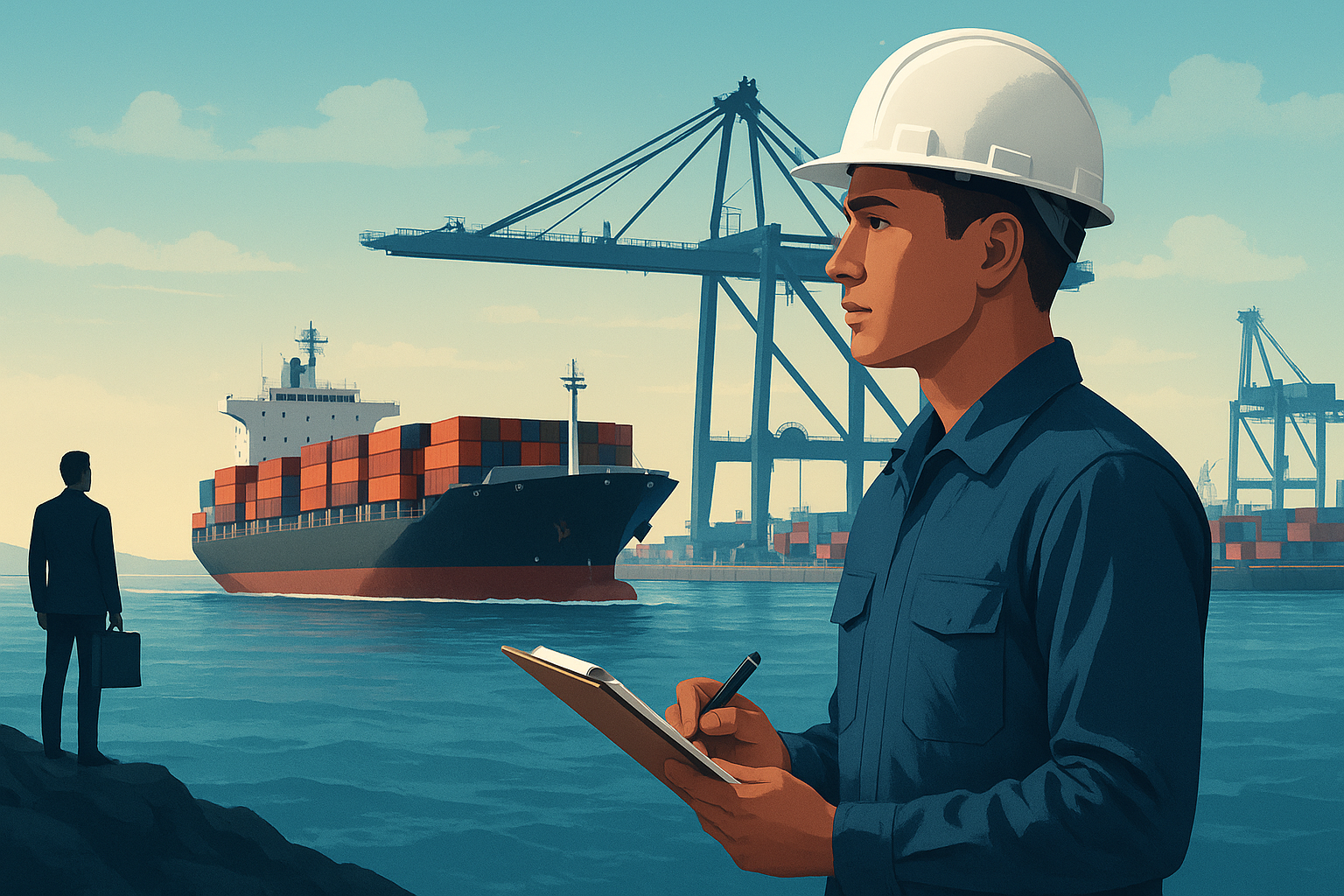 O programa “Empregos Azuis” qualifica 2 mil profissionais para o setor marítimo, gerando novas oportunidades e ajudando a economia do mar.