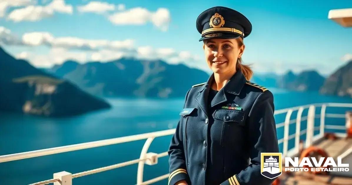 Capitã Jaquelyn Burton: Primeira Mulher Não Norueguesa na Presidência da Wista Noruega