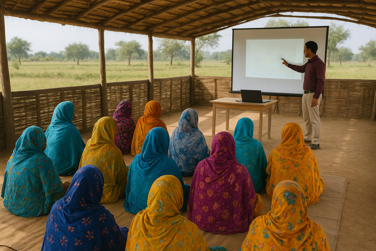 Em uma região alagada no sul do Bangladesh, barcos-escolas flutuantes levam educação para crianças, mesmo durante inundações. (Imagem: Reprodução)