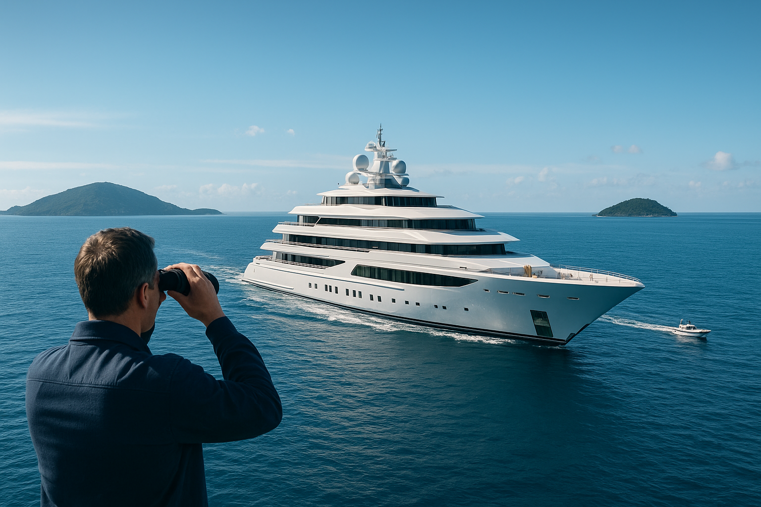 O navio de cruzeiro Scenic Eclipse ancorou na Ilha do Mel, marcando um marco turístico histórico para os Portos do Paraná e impulsionando o turismo local.