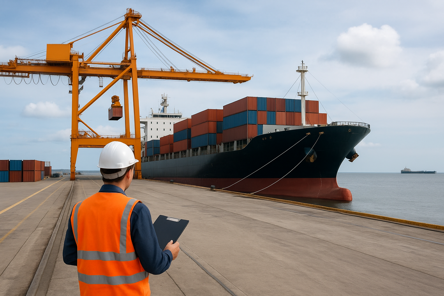 Navio Red Marlin quebra recorde no Porto de Paranaguá ao descarregar 78 mil toneladas de fertilizantes vindos da China para abastecer cinco estados brasileiros com alta demanda agrícola