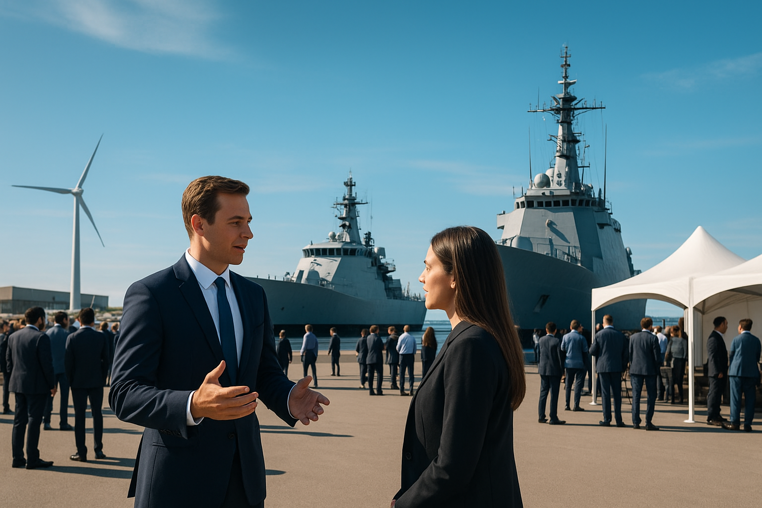 Feira naval Navalshore 2025 no Rio de Janeiro com expositores, tecnologia e clima de inovação no setor marítimo brasileiro